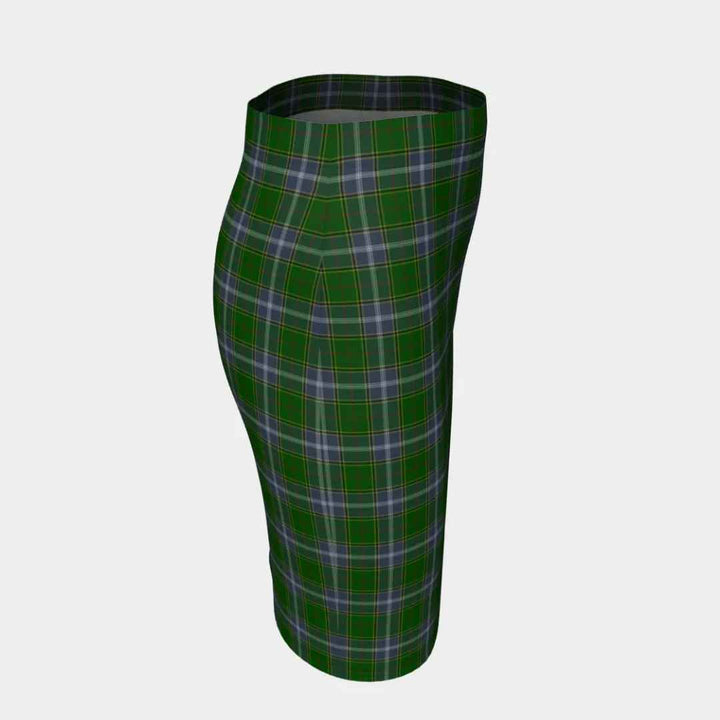 Scottish Pringle Clan Tartan Fitted Skirt Tartan Plaid 3