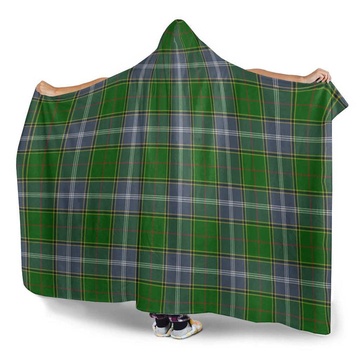 Scottish Pringle Clan Tartan Hooded Blanket Tartan Plaid 3