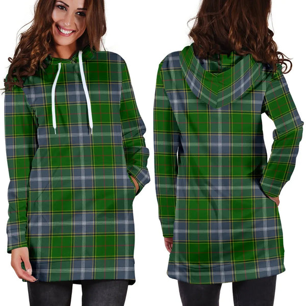 Scottish Pringle Clan Tartan Hoodie Dress