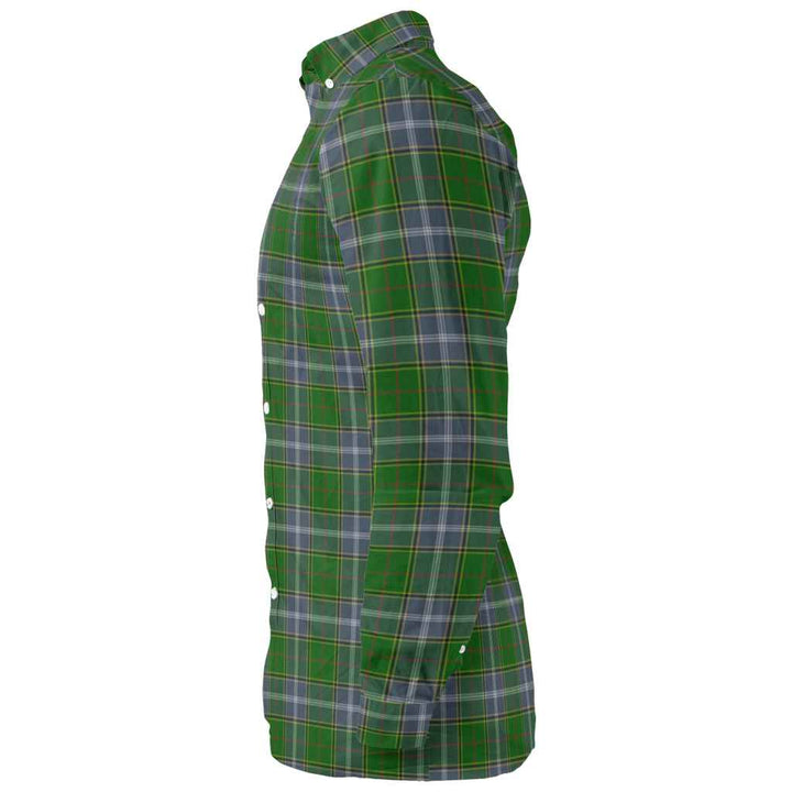 Scottish Pringle Clan Tartan Long Sleeve Shirt Tartan Plaid