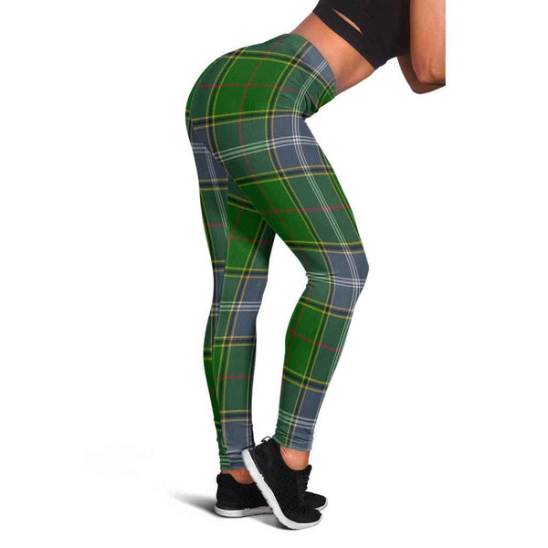 Scottish Pringle Clan Tartan Women Leggings Tartan Plaid 1