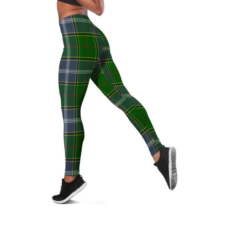 Scottish Pringle Clan Tartan Women Leggings Tartan Plaid 2