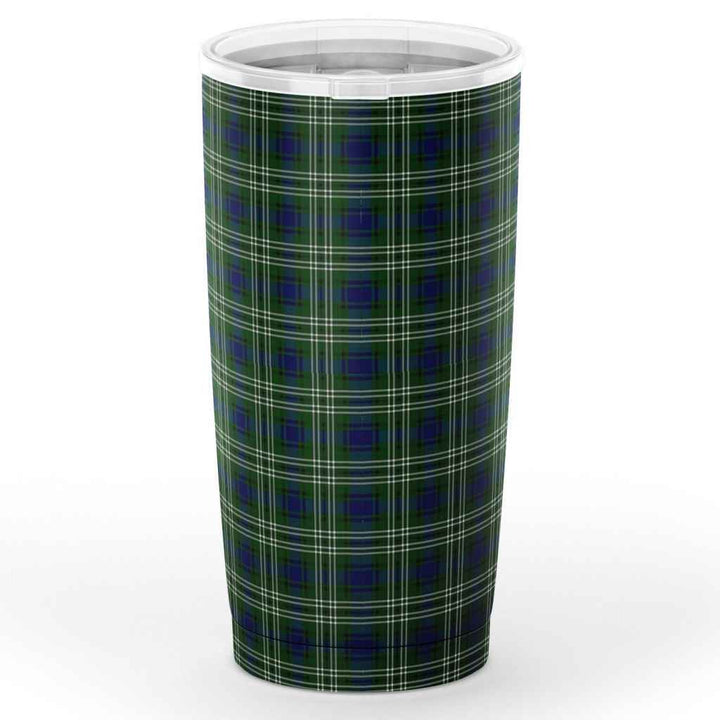 Scottish Purves Clan Crest Tartan Insulated Tumbler Tartan Plaid 2