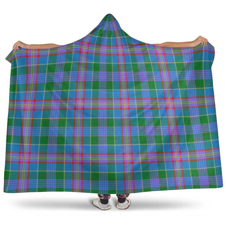 Scottish Ralston Clan Tartan Hooded Blanket Tartan Plaid 1