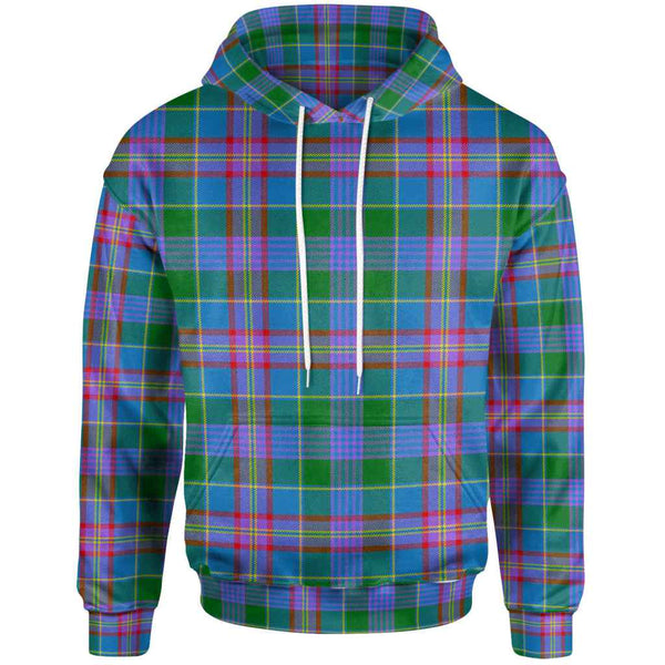 Scottish Ralston Clan Tartan Hoodie Front Side Tartan Plaid