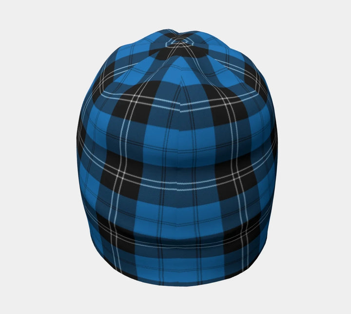 Scottish Ramsay Blue Ancient Clan Tartan Beanie 4 Tartan Plaid