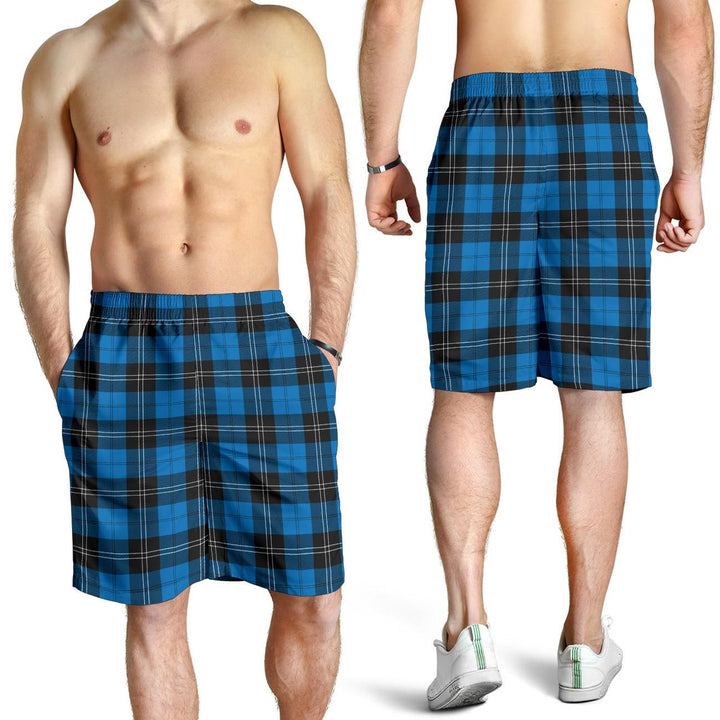 Scottish Ramsay Blue Ancient Clan Tartan Men's Shorts