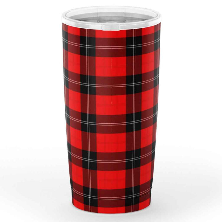 Scottish Ramsay Clan Crest Tartan Insulated Tumbler Tartan Plaid 2