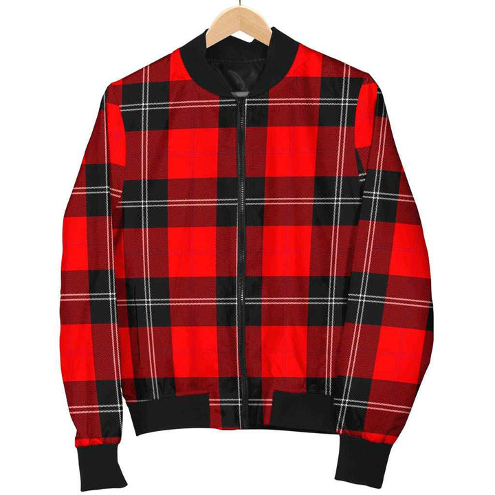 Scottish Ramsay Modern Clan Tartan Bomber Jacket Tartan Plaid 1