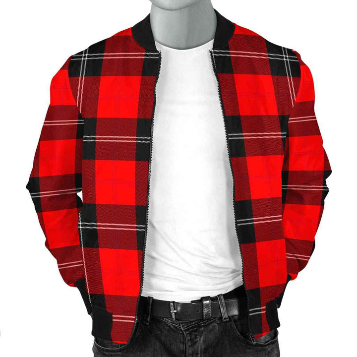 Scottish Ramsay Modern Clan Tartan Bomber Jacket Tartan Plaid 2