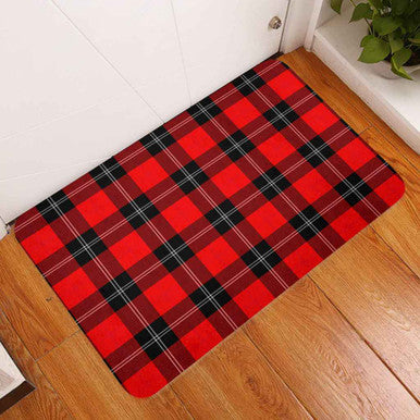 Scottish Ramsay Modern Clan Tartan Door Mat Tartan Plaid 3