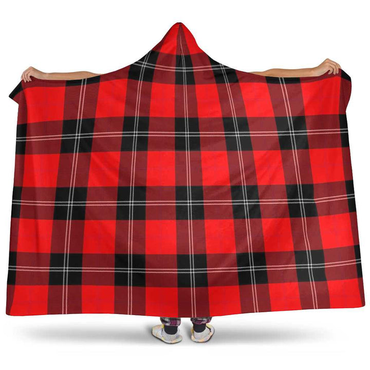 Scottish Ramsay Modern Clan Tartan Hooded Blanket Tartan Plaid 1