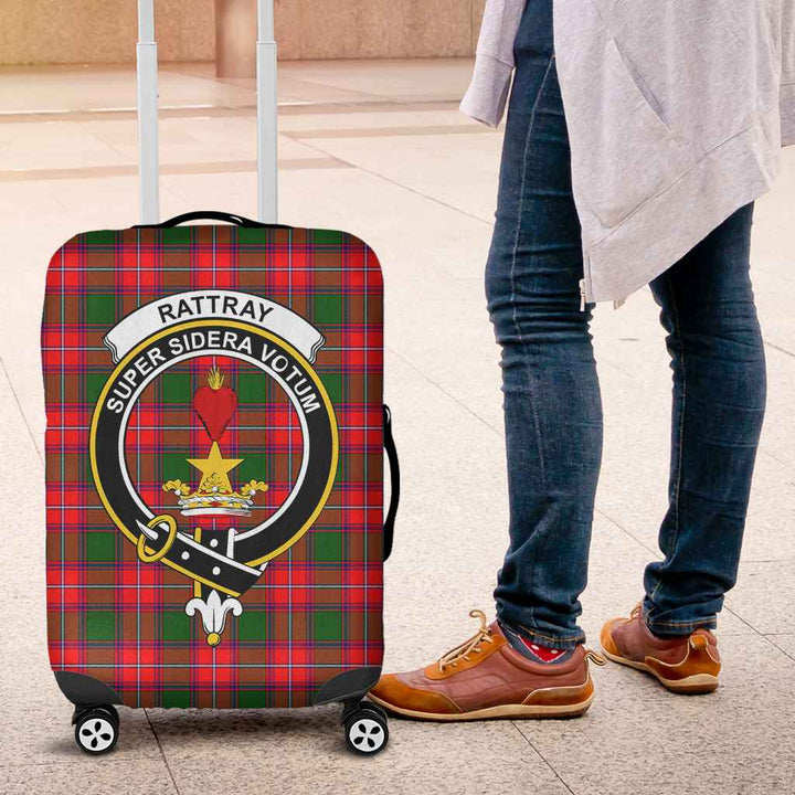 Scottish Rattray Clan Crest Tartan Luggage Cover Tartan Plaid 4