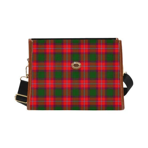 Scottish Rattray Modern Clan Tartan Waterproof Canvas Bag Tartan Plaid 2