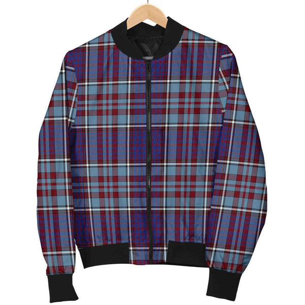 Scottish RCAF Clan Tartan Bomber Jacket Tartan Plaid 1