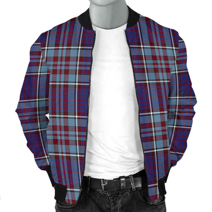 Scottish RCAF Clan Tartan Bomber Jacket Tartan Plaid 2