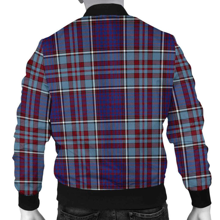Scottish RCAF Clan Tartan Bomber Jacket Tartan Plaid 3