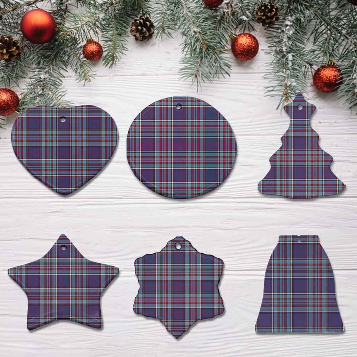 Scottish RCAF Clan Tartan Ceramic Ornament All Tartan Plaid