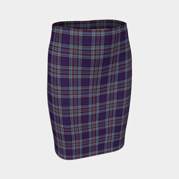 Scottish RCAF Clan Tartan Fitted Skirt Tartan Plaid 1