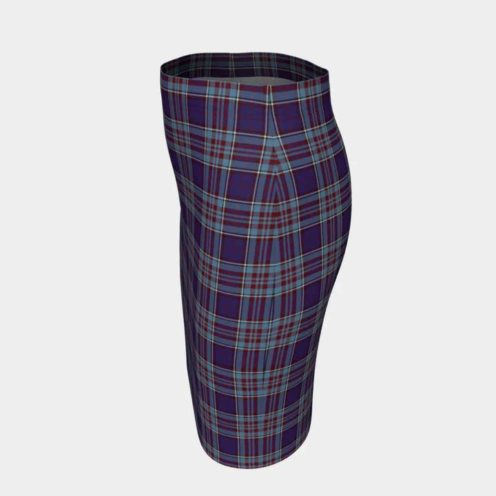 Scottish RCAF Clan Tartan Fitted Skirt Tartan Plaid 2