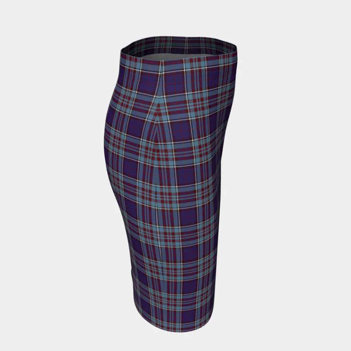 Scottish RCAF Clan Tartan Fitted Skirt Tartan Plaid 3