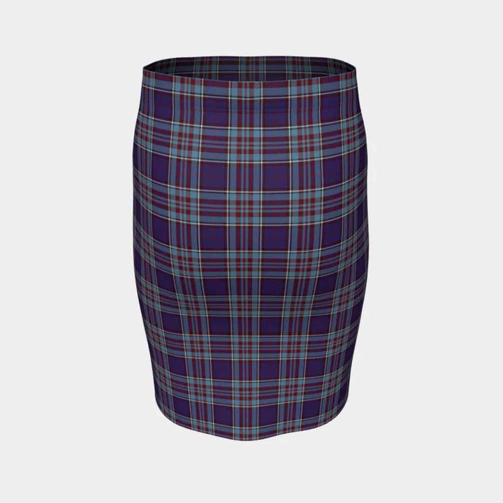 Scottish RCAF Clan Tartan Fitted Skirt Tartan Plaid 4