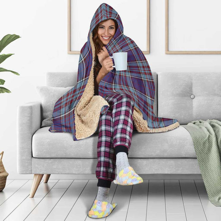 Scottish RCAF Clan Tartan Hooded Blanket Tartan Plaid 5