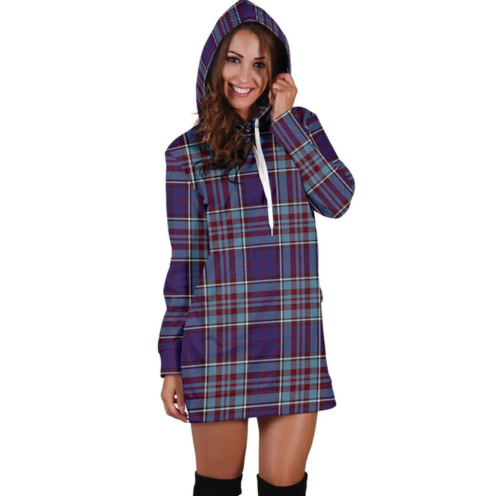 Scottish Rcaf Clan Tartan Hoodie Dress