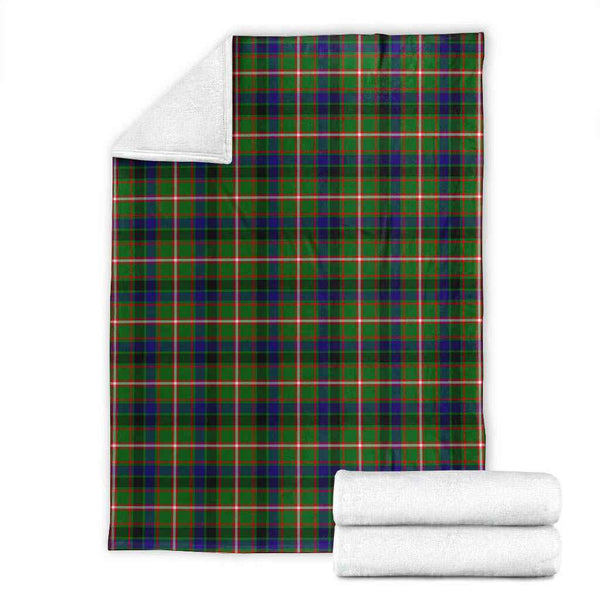 Scottish Reid Green Clan Tartan Blanket Tartan Plaid 1