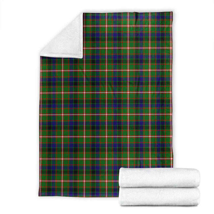 Scottish Reid Green Clan Tartan Blanket Tartan Plaid 1