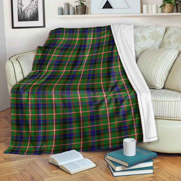 Scottish Reid Green Clan Tartan Blanket Tartan Plaid 2