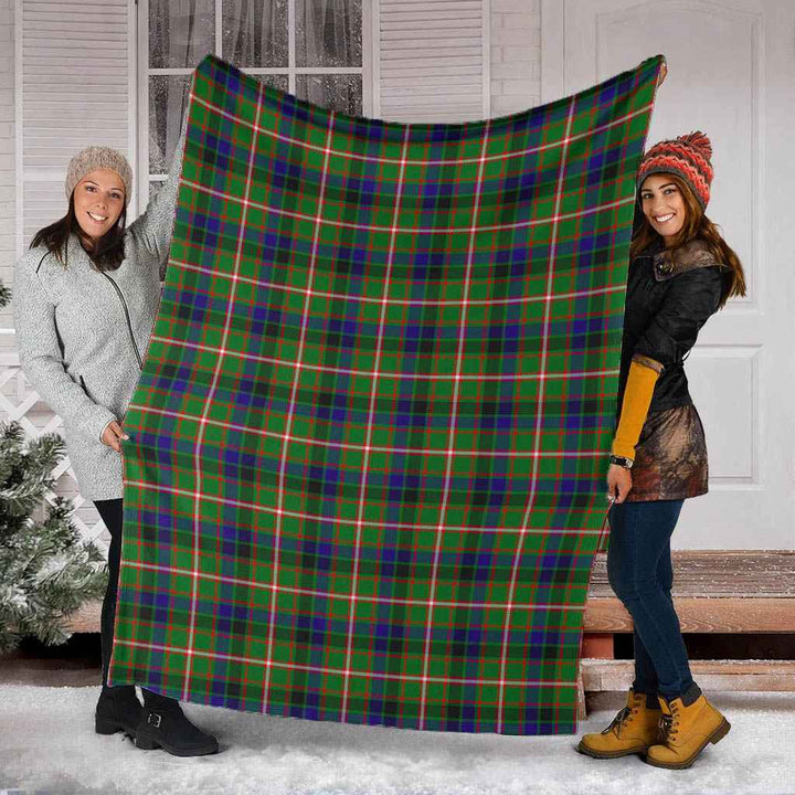 Scottish Reid Green Clan Tartan Blanket Tartan Plaid 5