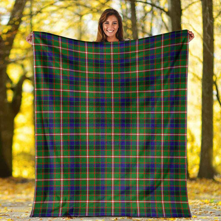 Scottish Reid Green Clan Tartan Blanket Tartan Plaid 6