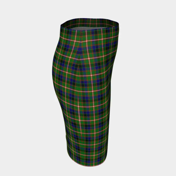 Scottish Reid Green Clan Tartan Fitted Skirt Tartan Plaid 3