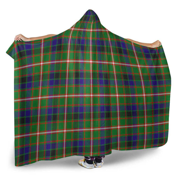 Scottish Reid Green Clan Tartan Hooded Blanket Tartan Plaid 2