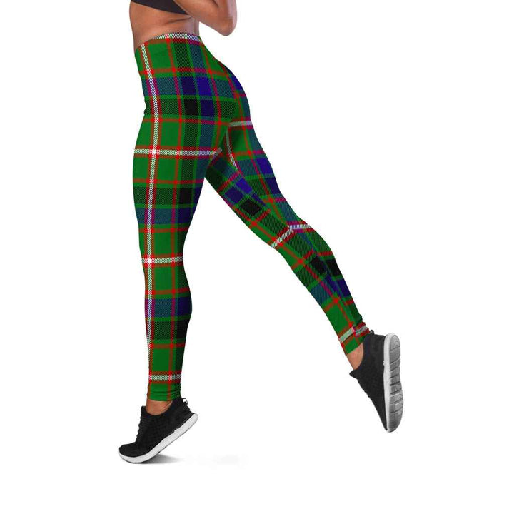Scottish Reid Green Clan Tartan Women Leggings Tartan Plaid 2