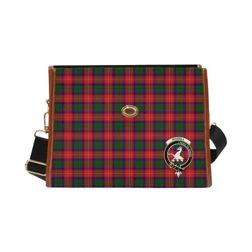Scottish Riddell Clan Crest Tartan Waterproof Canvas Bag Tartan Plaid 1