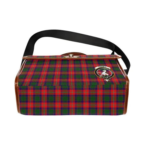 Scottish Riddell Clan Crest Tartan Waterproof Canvas Bag Tartan Plaid 5
