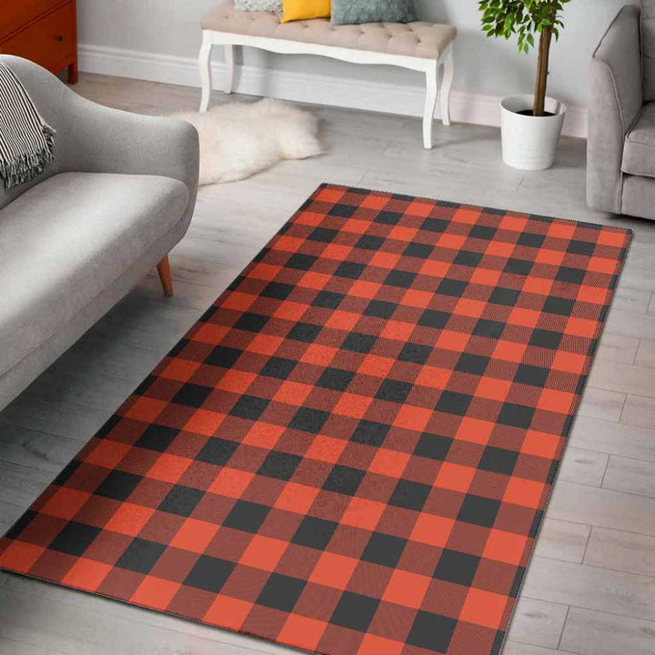 Scottish Rob Roy MacGregor Ancient Clan Tartan Area Rug Tartan Plaid 1