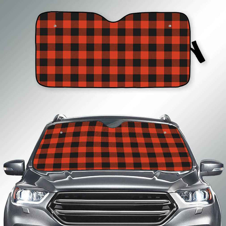 Scottish Rob Roy MacGregor Ancient Clan Tartan Car Windshield Sun Shade Tartan Plaid 2