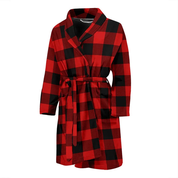 Scottish Rob Roy MacGregor Modern Clan Tartan Bathrobe 2