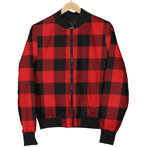 Scottish Rob Roy MacGregor Modern Clan Tartan Bomber Jacket Tartan Plaid 1