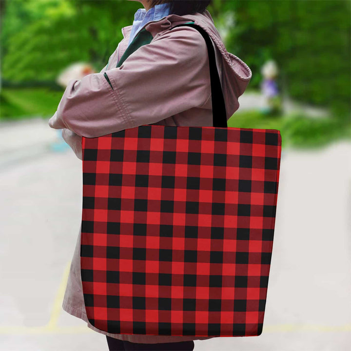 Scottish Rob Roy MacGregor Modern Clan Tartan Canvas Bag With Shoulder Strap Tartan Plaid 2