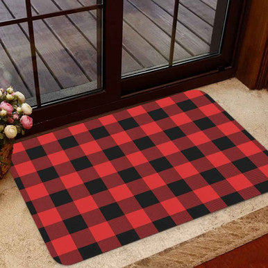 Scottish Rob Roy MacGregor Modern Clan Tartan Door Mat Tartan Plaid 1