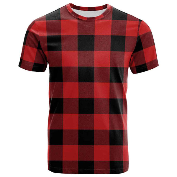 Scottish Rob Roy MacGregor Modern Clan Tartan T-Shirt Front Side Tartan Plaid