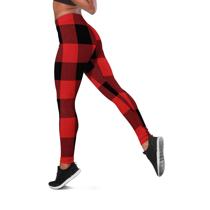 Scottish Rob Roy MacGregor Modern Clan Tartan Women Leggings Tartan Plaid 2