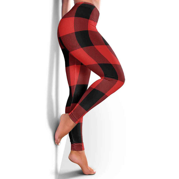 Scottish Rob Roy MacGregor Modern Clan Tartan Women Leggings Tartan Plaid 4