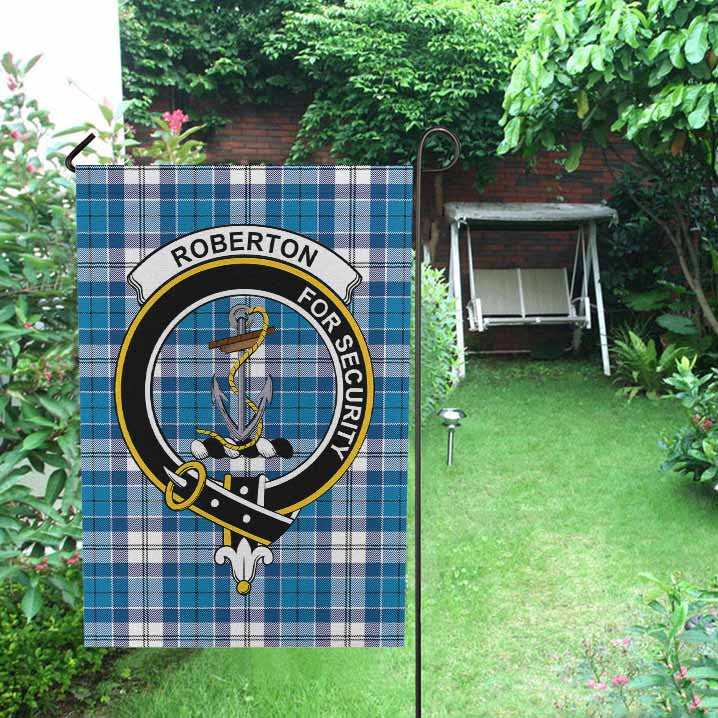 Scottish Roberton Clan Crest Tartan Garden Flag Tartan Plaid 2