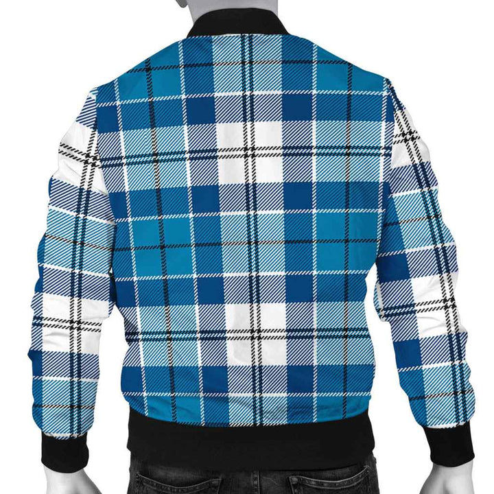 Scottish Roberton Clan Tartan Bomber Jacket Tartan Plaid 3