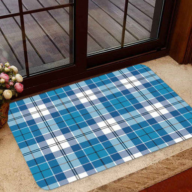 Scottish Roberton Clan Tartan Door Mat Tartan Plaid 1
